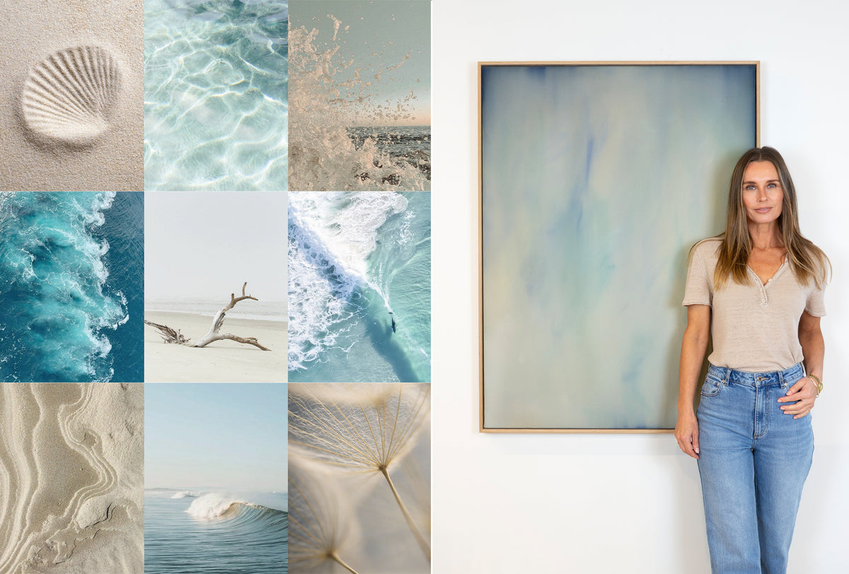 Artwork with artist Michelle Witters