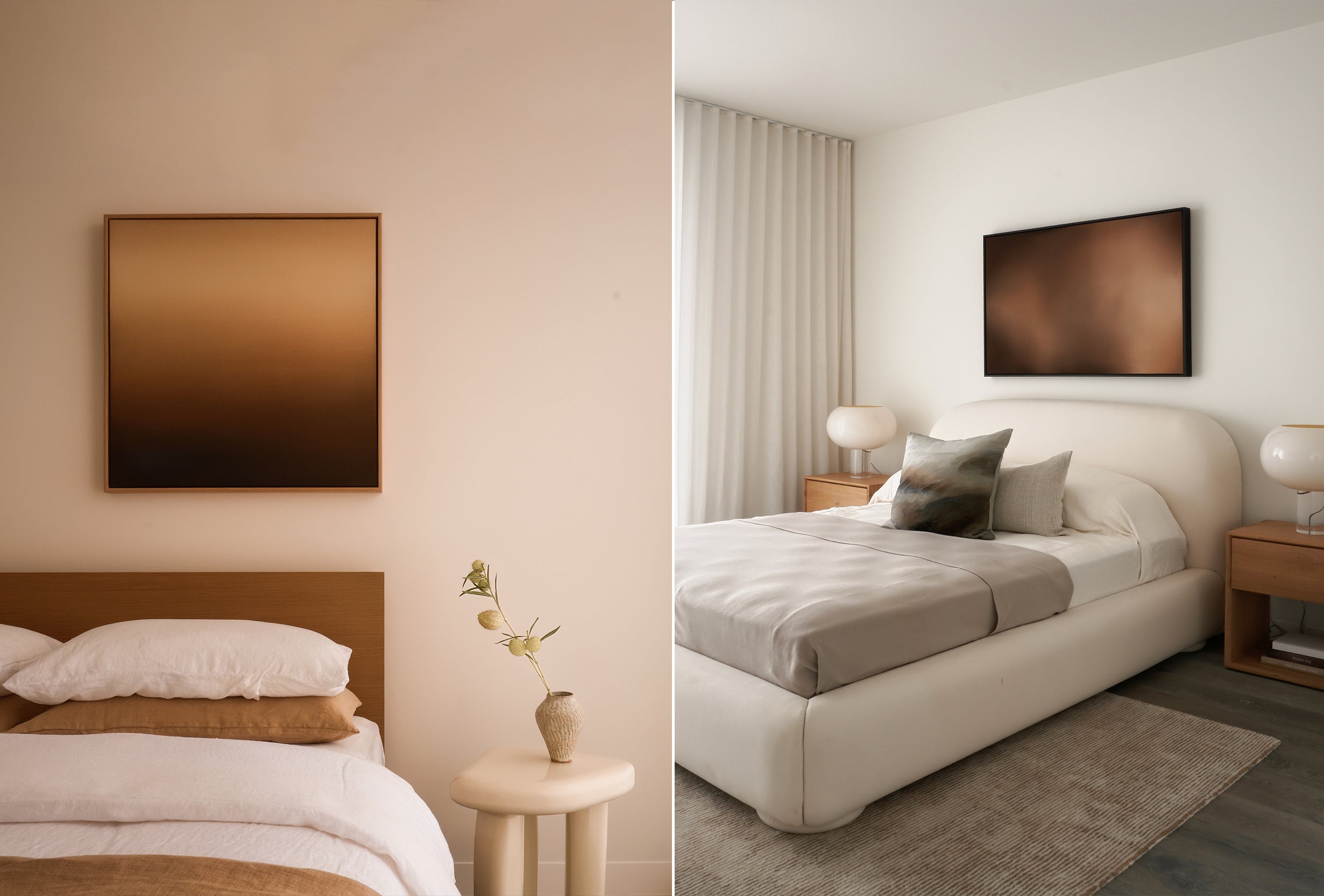 Recent in-situ shots of Michelle Witters' artworks