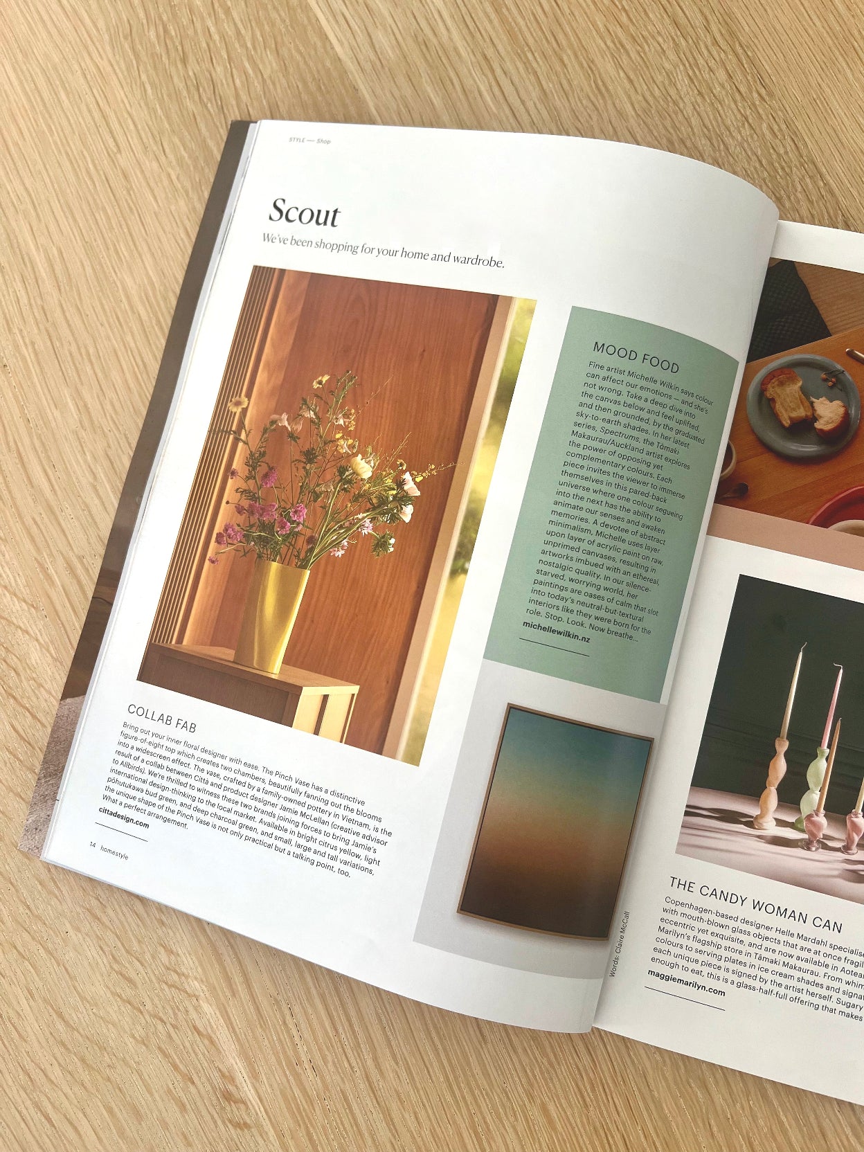 Homestyle magazine article