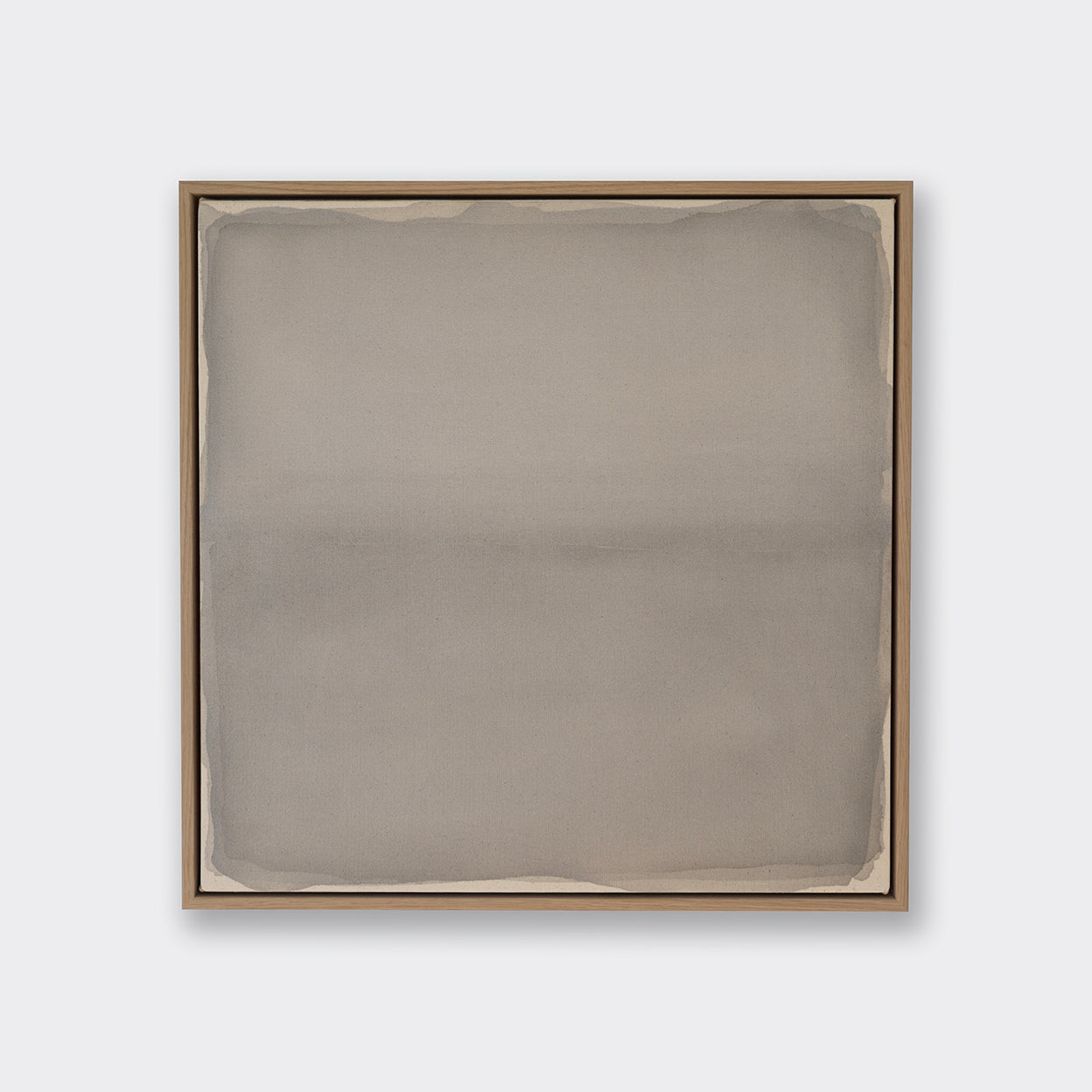 Small Square size original framed fine artwork - Grey Tones