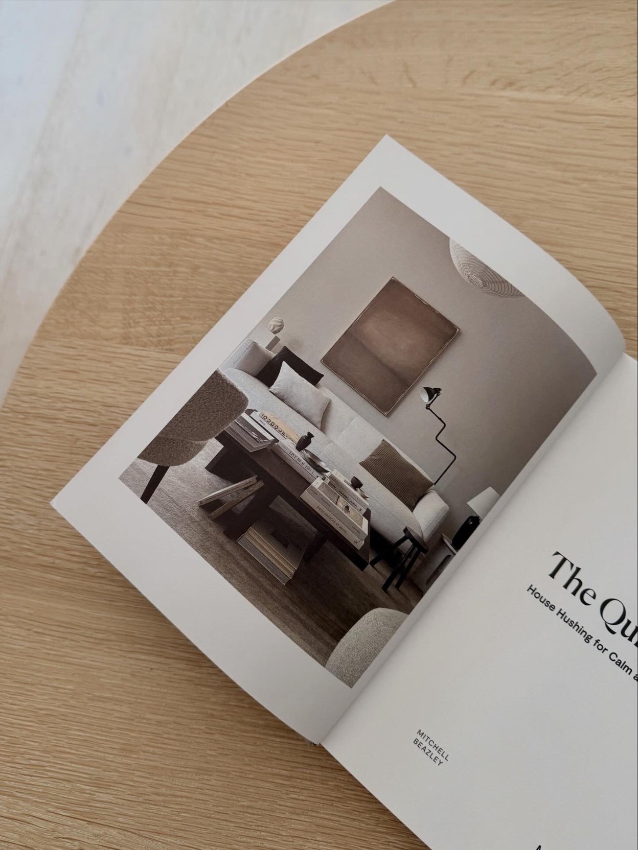 Michelle Witters' artwork in the book 'The Quiet Home' by Michelle Halford